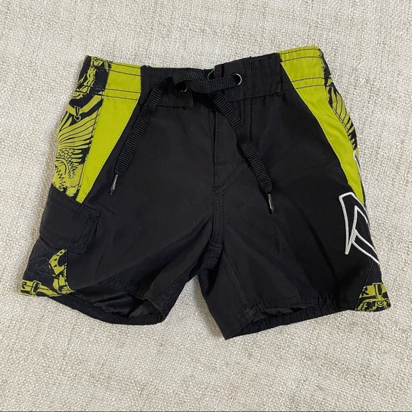 Short De Bain Quiksilver Garçon Taille 23 (8-9 Ans) - Neuf Sans étiquettes